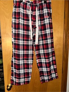 NFL New England Patriots flannel plaid pajama pants